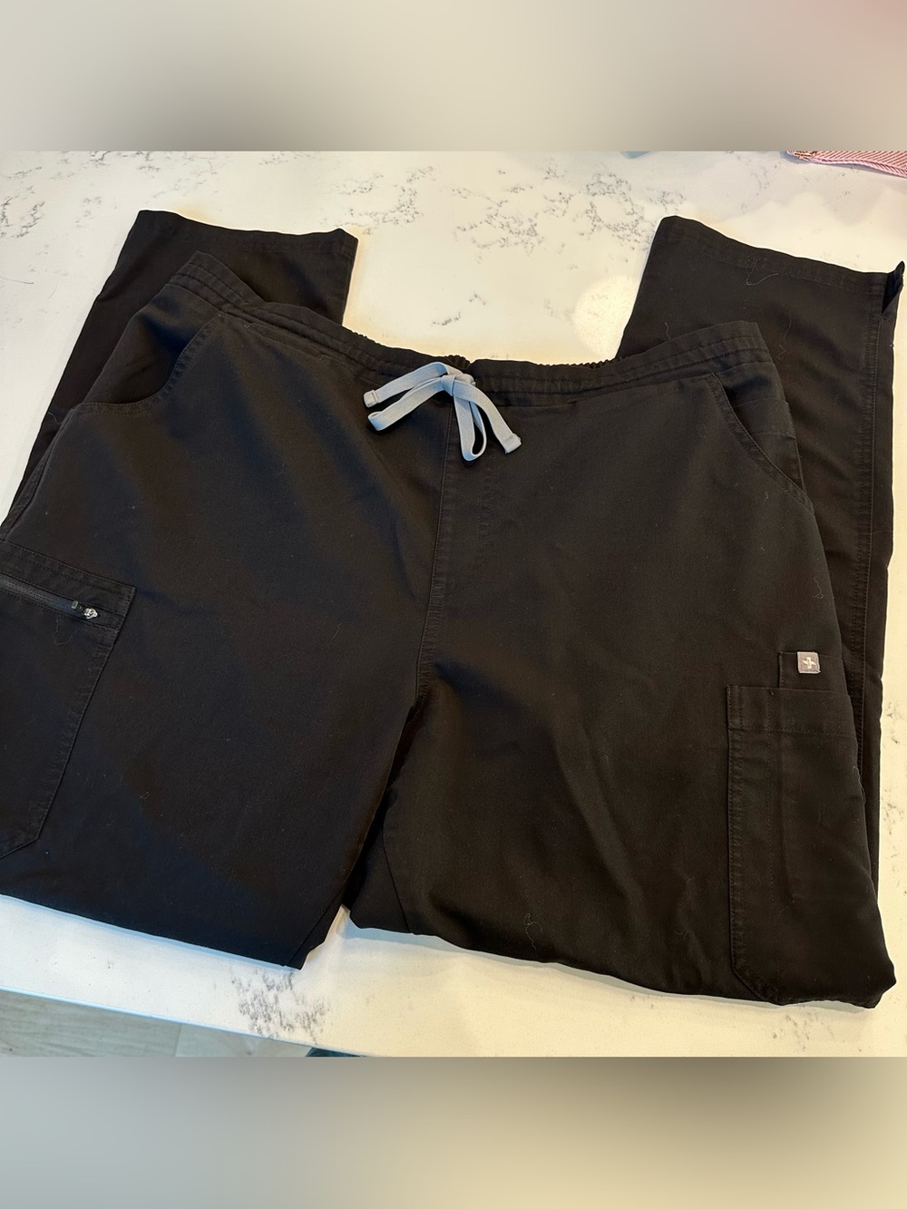 Figs Black Yola Scrub Pants size XL
